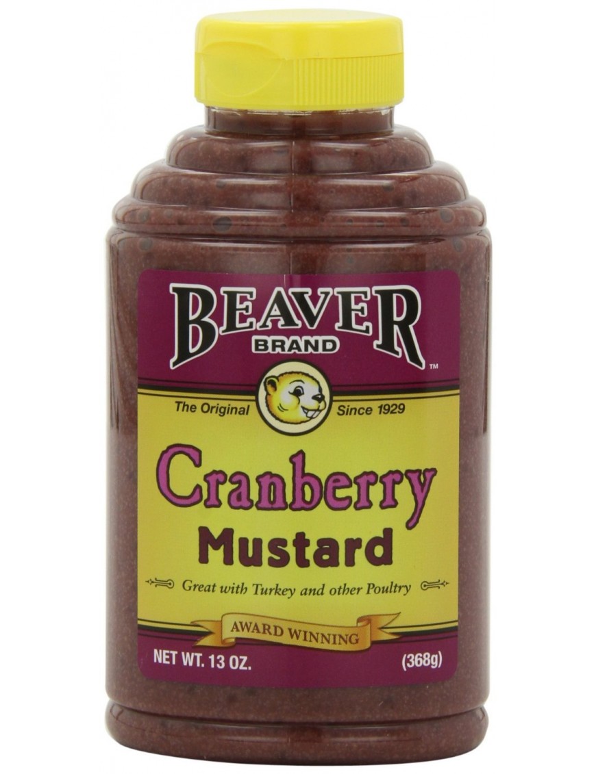 Beaver Cranberry Mustard (6x13Oz)
