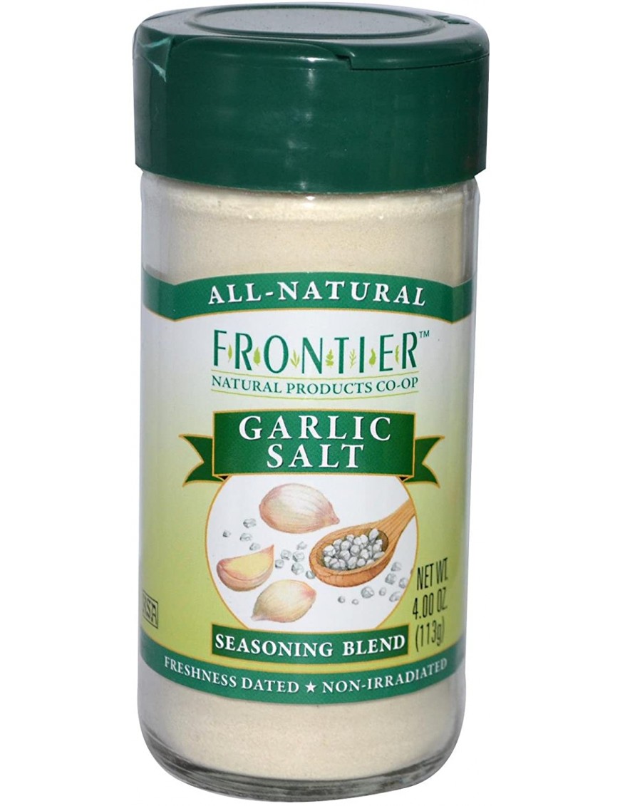 Frontier Herb Garlic Salt (1x4.16 Oz)