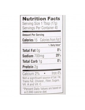 San-J Org Tamari Whole Soy Wheat Free Red Salt (6x20 Oz)