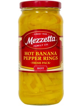 Mezzetta Hot Banana Wxd Pprs (6x16OZ )