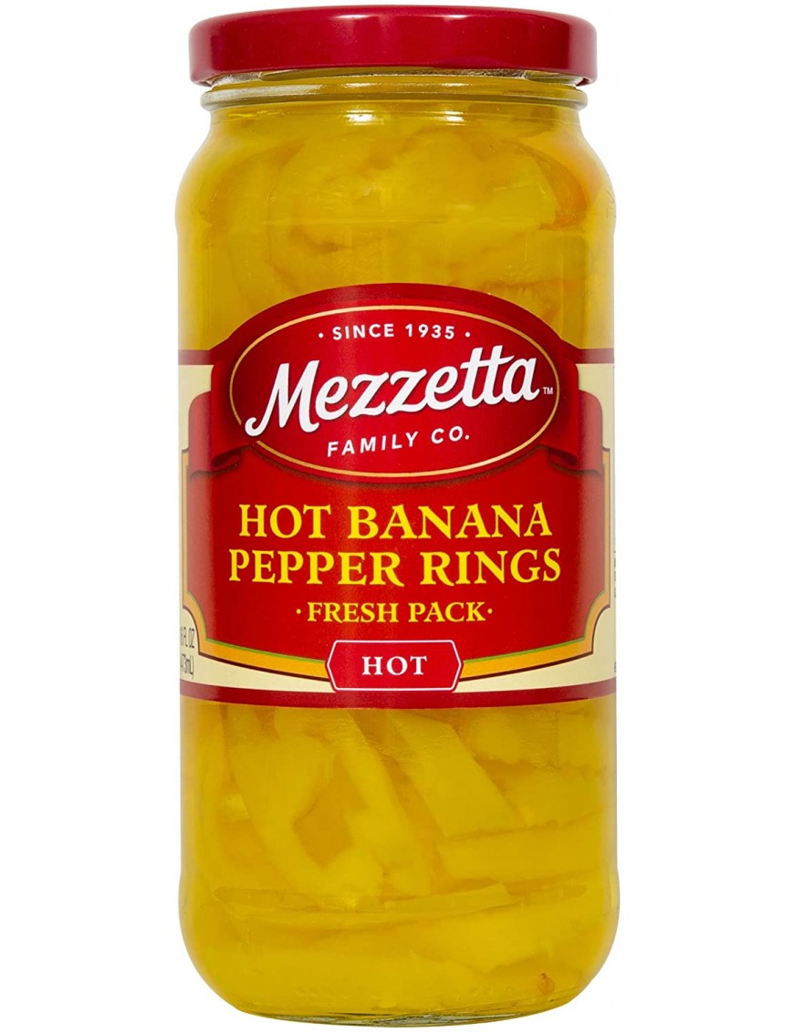 Mezzetta Hot Banana Wxd Pprs (6x16OZ )