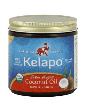 Kelapo Extra Virgin Fair Trade Coconut Oil (6x14 Oz)
