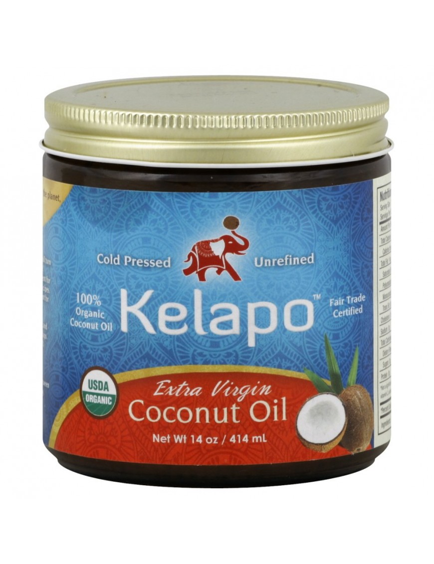 Kelapo Extra Virgin Fair Trade Coconut Oil (6x14 Oz)