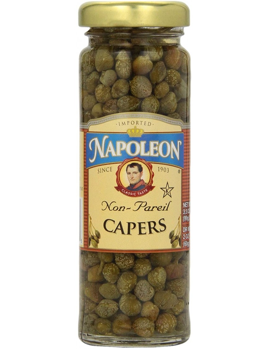 Napoleon Nonpareil Capers Jars (12x3.5Oz)