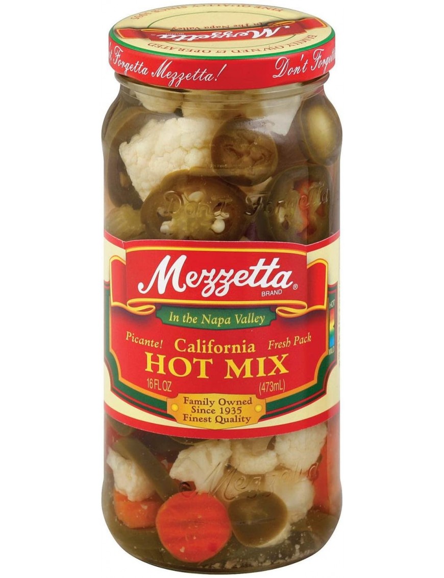 Mezzetta Hot Mix Vegetables (6x16OZ )