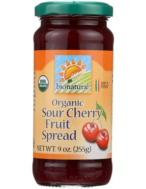 Bionaturae Sour Cherry Fruit Spread (12x9 Oz)
