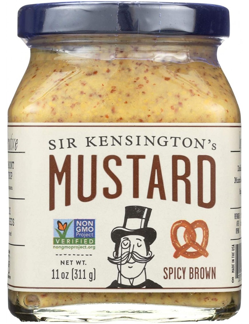 Sir Kensington'S Mustard - Spicy Brown (6X11 OZ)