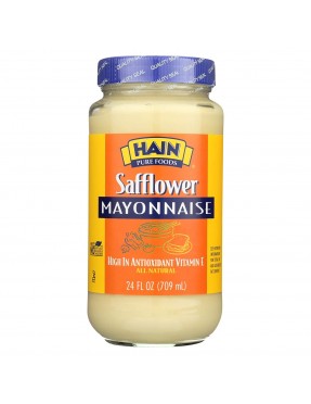 Hain Pure Foods Safflower Mayonnaise (12x12 Oz)