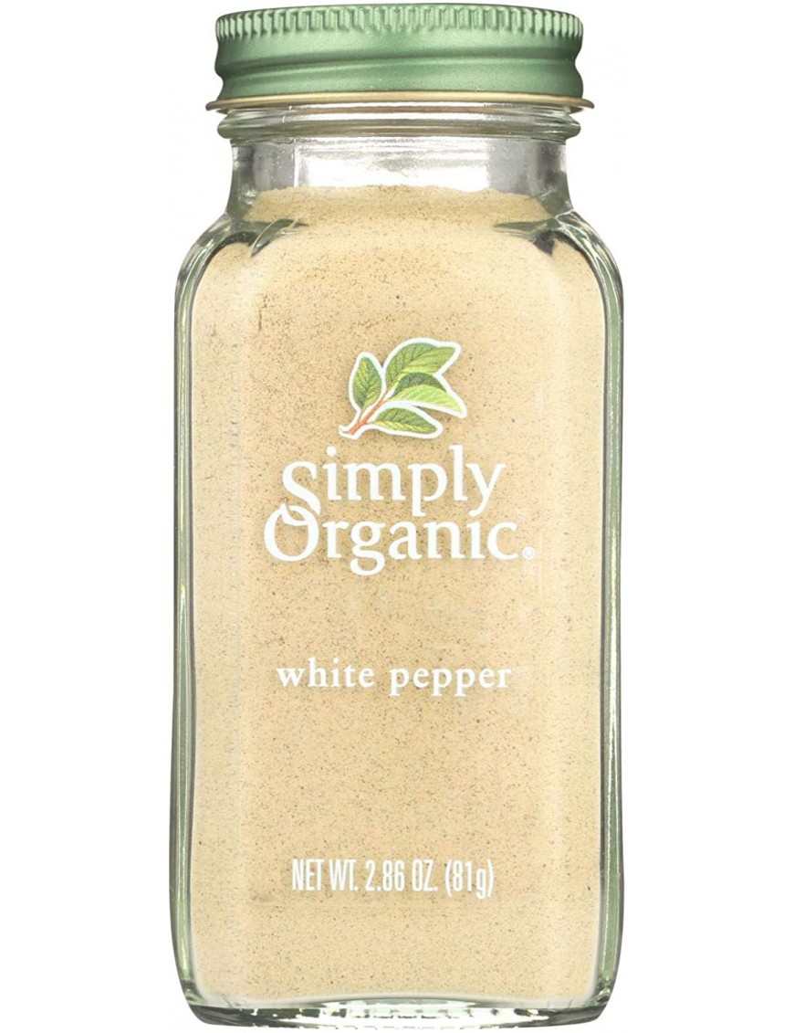 Simply Organic White Pepper (6x2.86OZ )