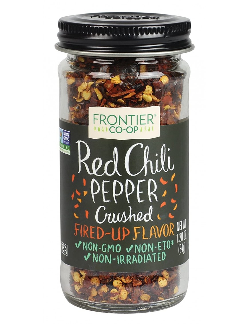 Frontier Herb Crushed Red Chili Peppers (1x1.2 Oz)