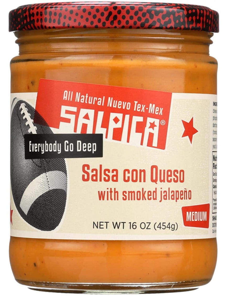 Salpica Salsa Con Queso Dip (6x16Oz)