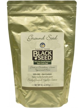 Amazing Herbs Black Seed Ground Seed (1x16 Oz)