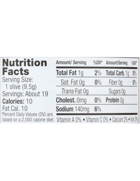 Jeff's Naturals Garlic Stfd Olives (6x7.5OZ )