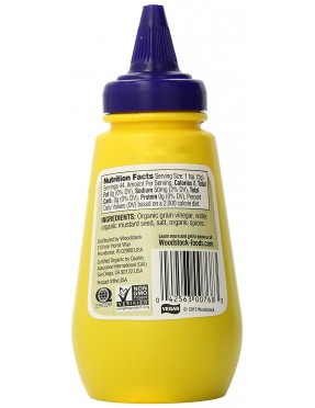 Woodstock Stoneground Mustard (12x8 Oz)