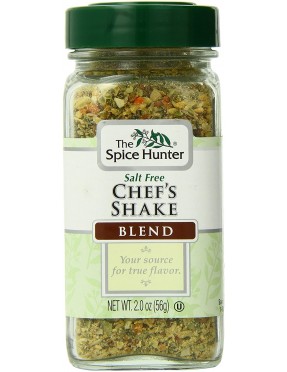 Spice Hunter Salt Free Chefs Shake BlendJars (6x2Oz)