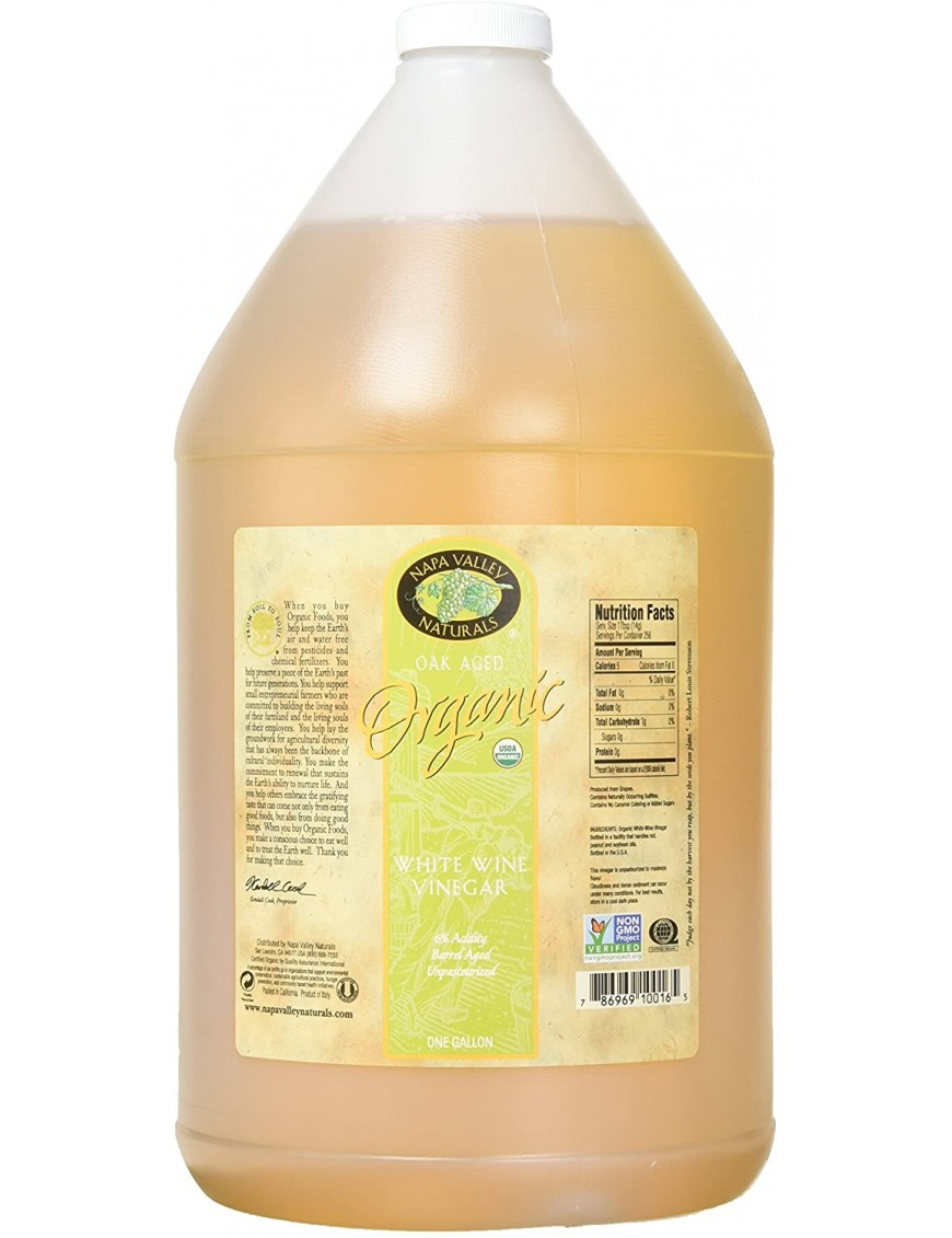 Napa Valley White Wine Vngr (4x1GAL )