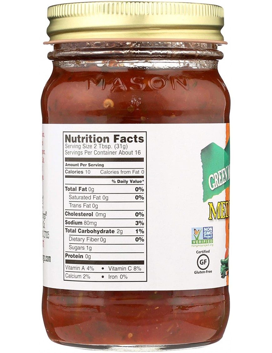 Green Mountain Medium Salsa (12x16 Oz)