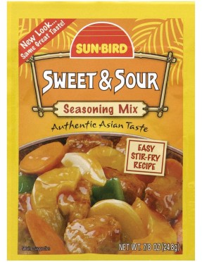 Sunbird Sweet & Sour Seasoning Mix (24x0.88 Oz)