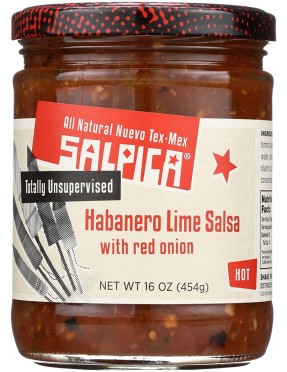 Salpica Hot Habanero Salsa (6x16 Oz)