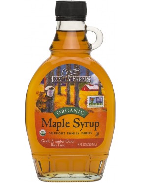 Coombs Family Farms Grade A Dark Amber, Glass (12x8Oz)