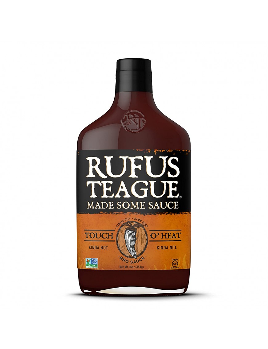 Rufus Teague Touch O Heat Bbq Sauce (6x16OZ )