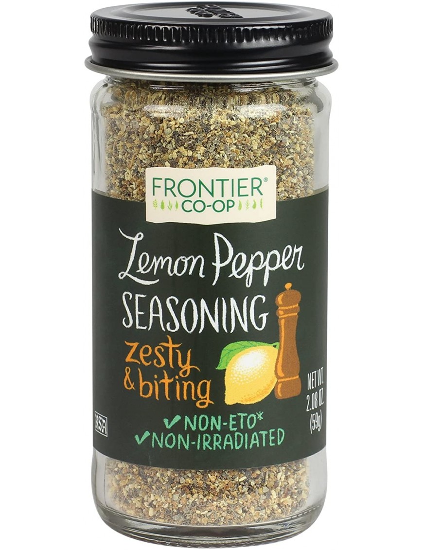 Frontier Herb Saltless Lemon Pepper (1x1.36 Oz)