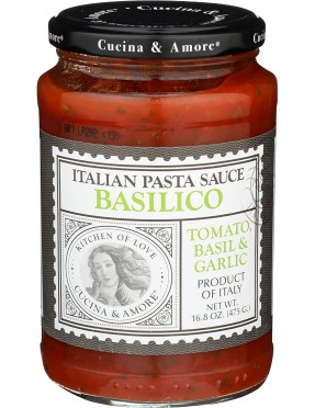 Cucina & Amore Tom Bsl Pasta Sauce (6x16.8OZ )
