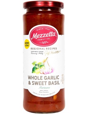 Mezzetta Marinara Whole Garlic & Sweet Basil Sauce (6x16.25 OZ)