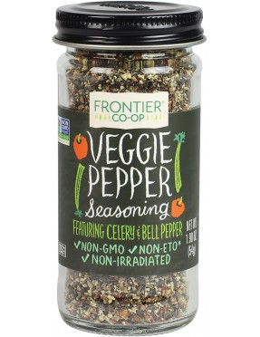 Frontier Herb Saltless Veggie Pepper (1x1.76 Oz)