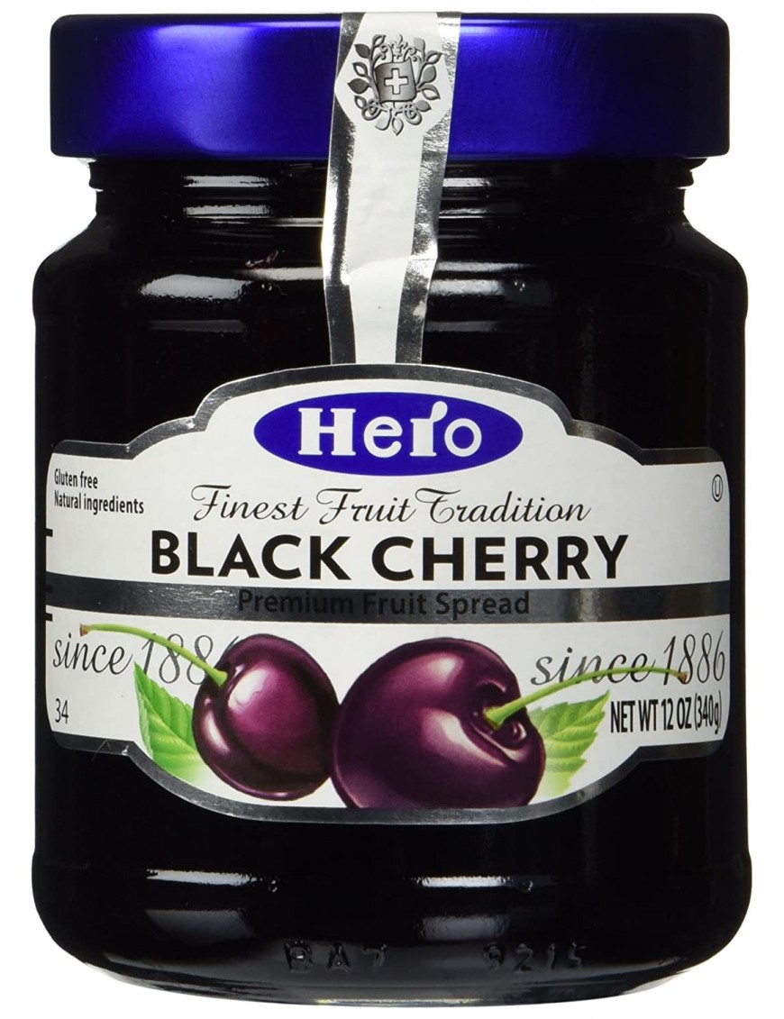 Hero Black Cherry Fruit Spread (8x12Oz)