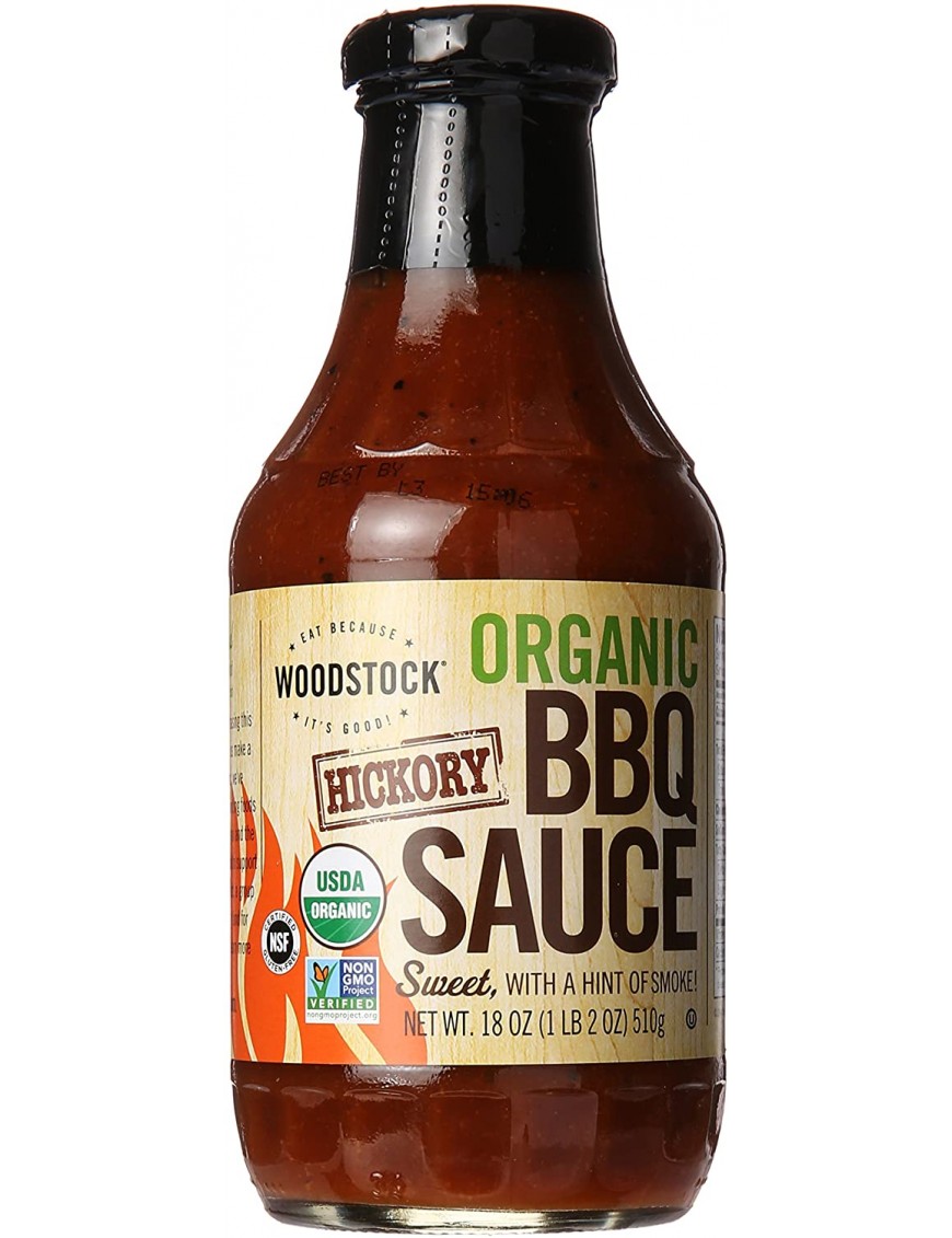 Woodstock BBQ Sauce, Hickory (12x18 OZ)