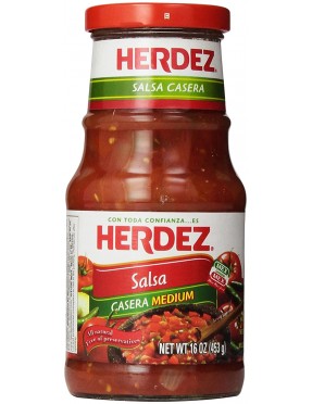 Herdez Casera Medium Salsa (12x16 Oz)