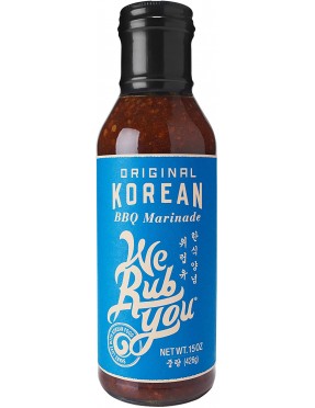 We Rub You Korean BBQ Sauce Original (6x15Oz)