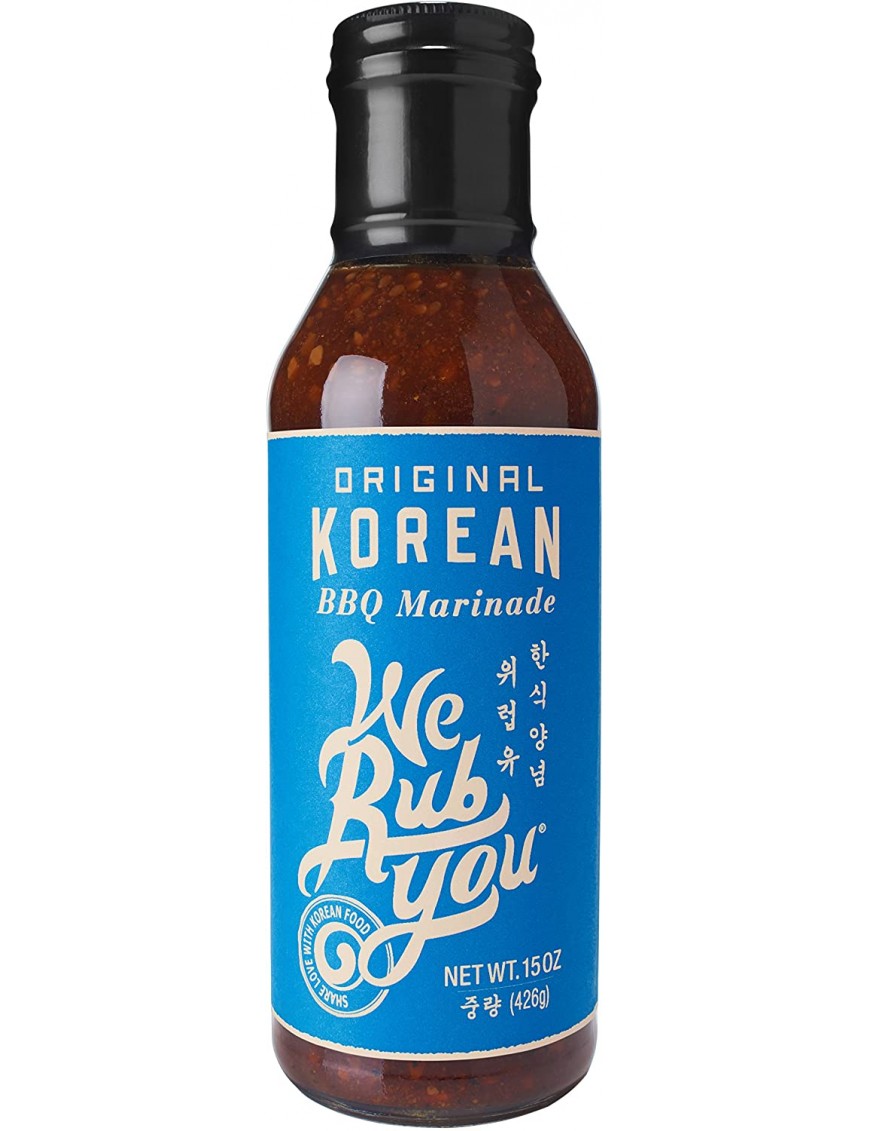 We Rub You Korean BBQ Sauce Original (6x15Oz)