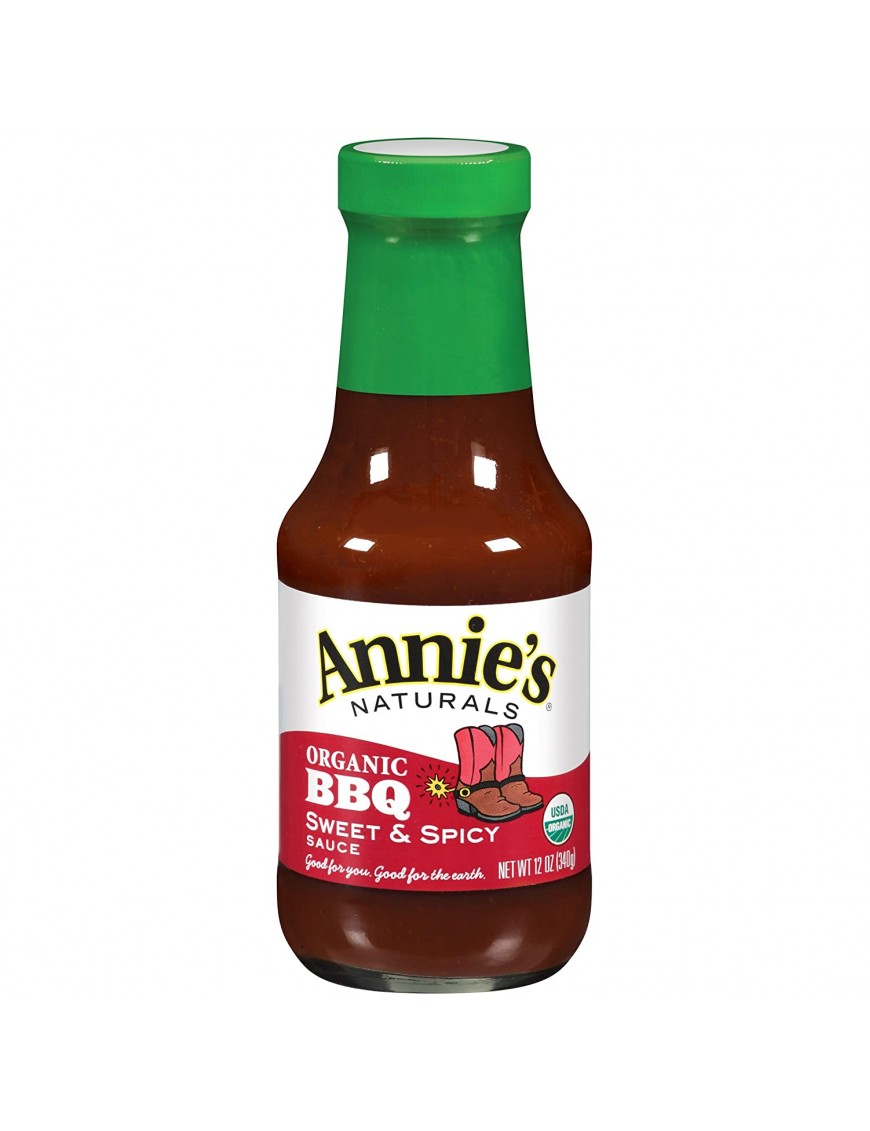 Annie's Naturals Sweet & Spicy Bbq Sauce (12x12 Oz)