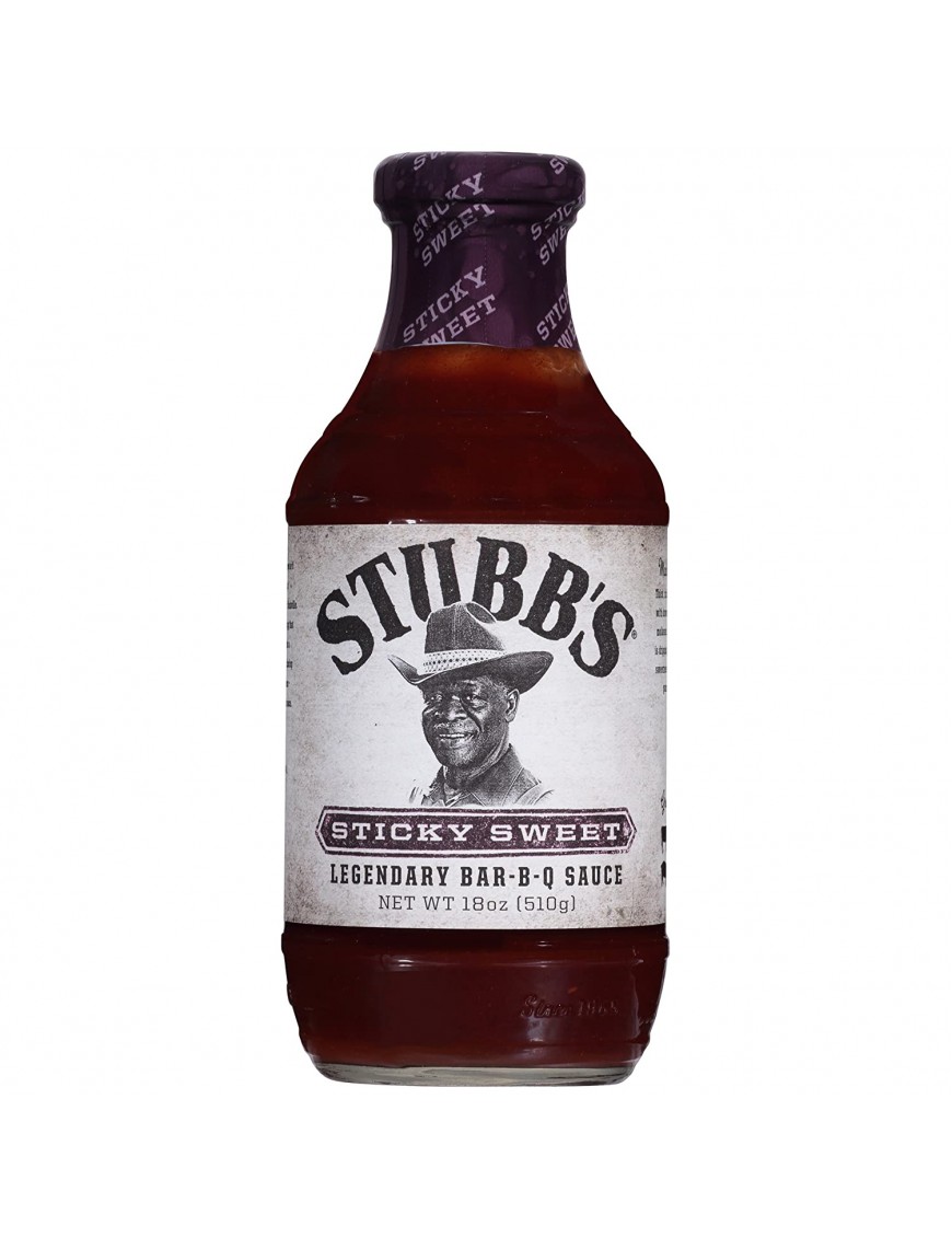 Stubbs BBQ Sauce Sticky Sweet (6x18Oz)