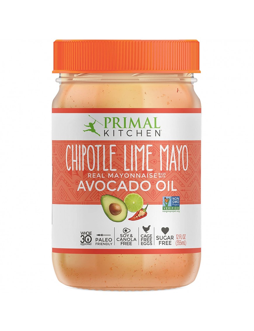 Primal Kitchen Chipotle Lime Avocado Mayo (6X12 OZ)