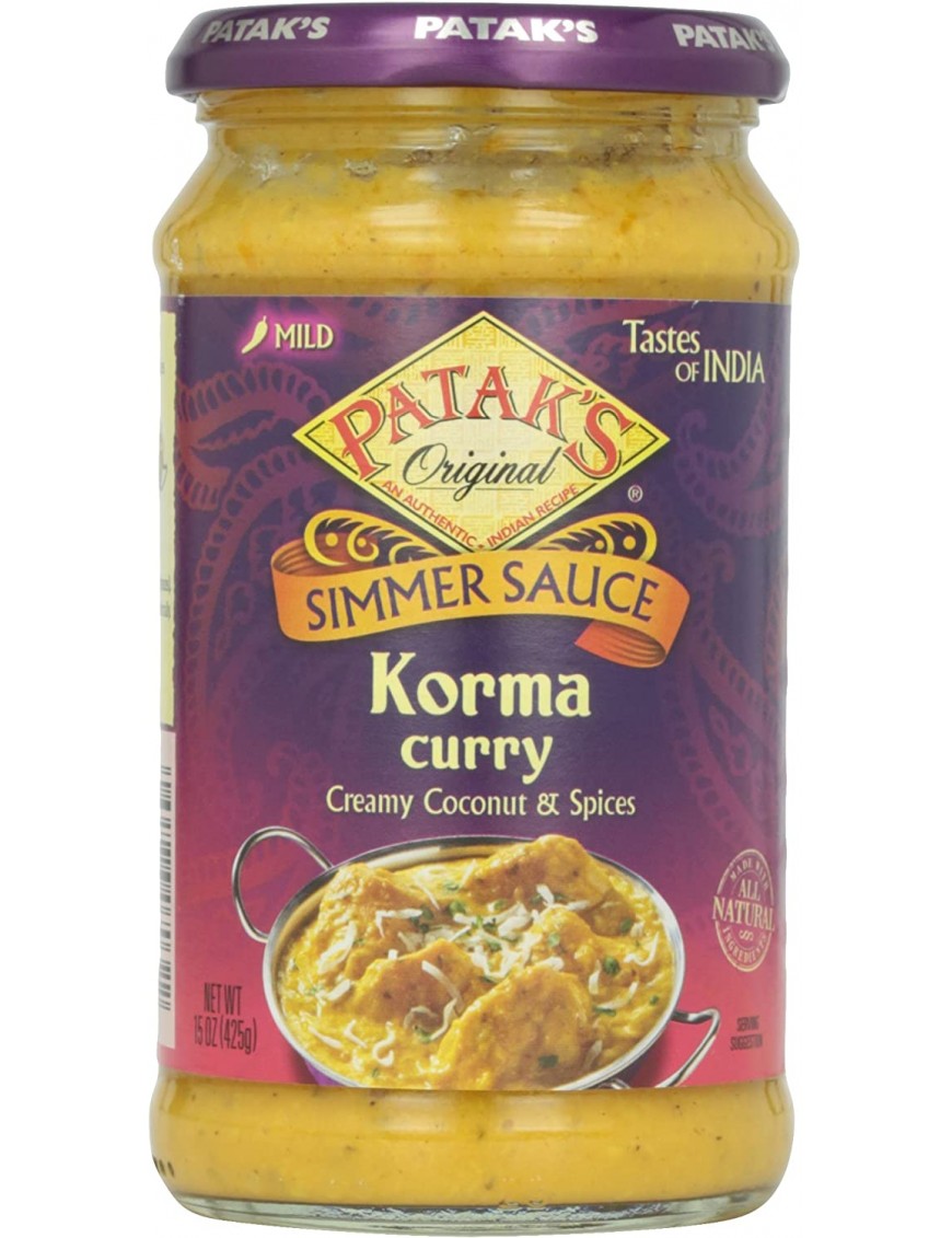 Patak's Cooking Sauce Rich Creamy Coconut (6x15Oz)