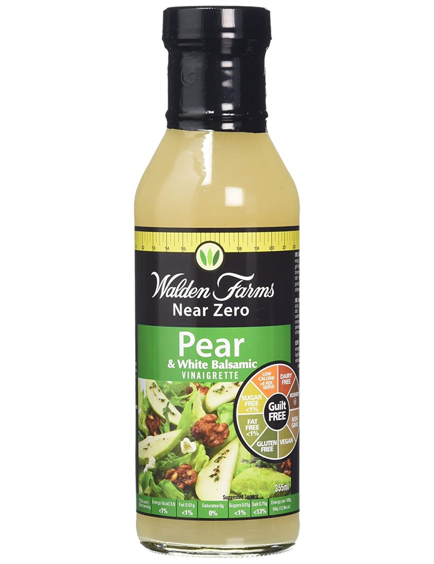 Walden Farms Pear&Wht Balsamic Vngrt (6x12OZ )