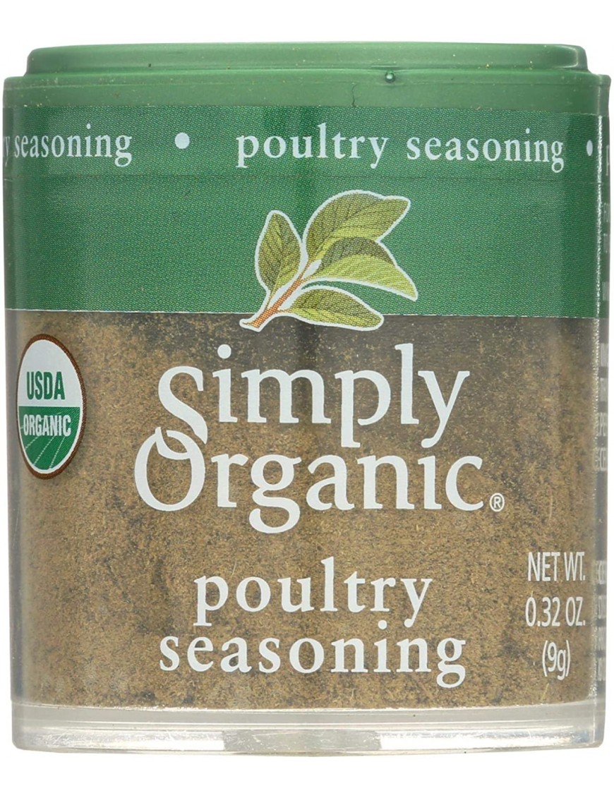 Simply Organic Mini Poultry Season Blend (6x.32 Oz)