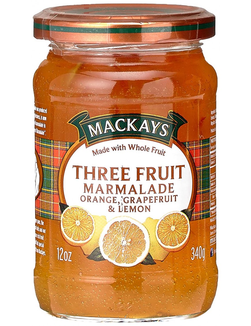 Mackay's Three Fruit Preserve (6x12Oz)