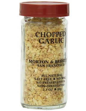 Morton & Bassett Chopped Garlic (3x2.3 OZ)