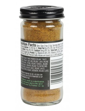 Frontier Natural Products Organic Vindaloo Curry (1x1.9 Oz)