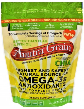 Anutra Omega 3s Ground Whole Grain (1x8.5 Oz)