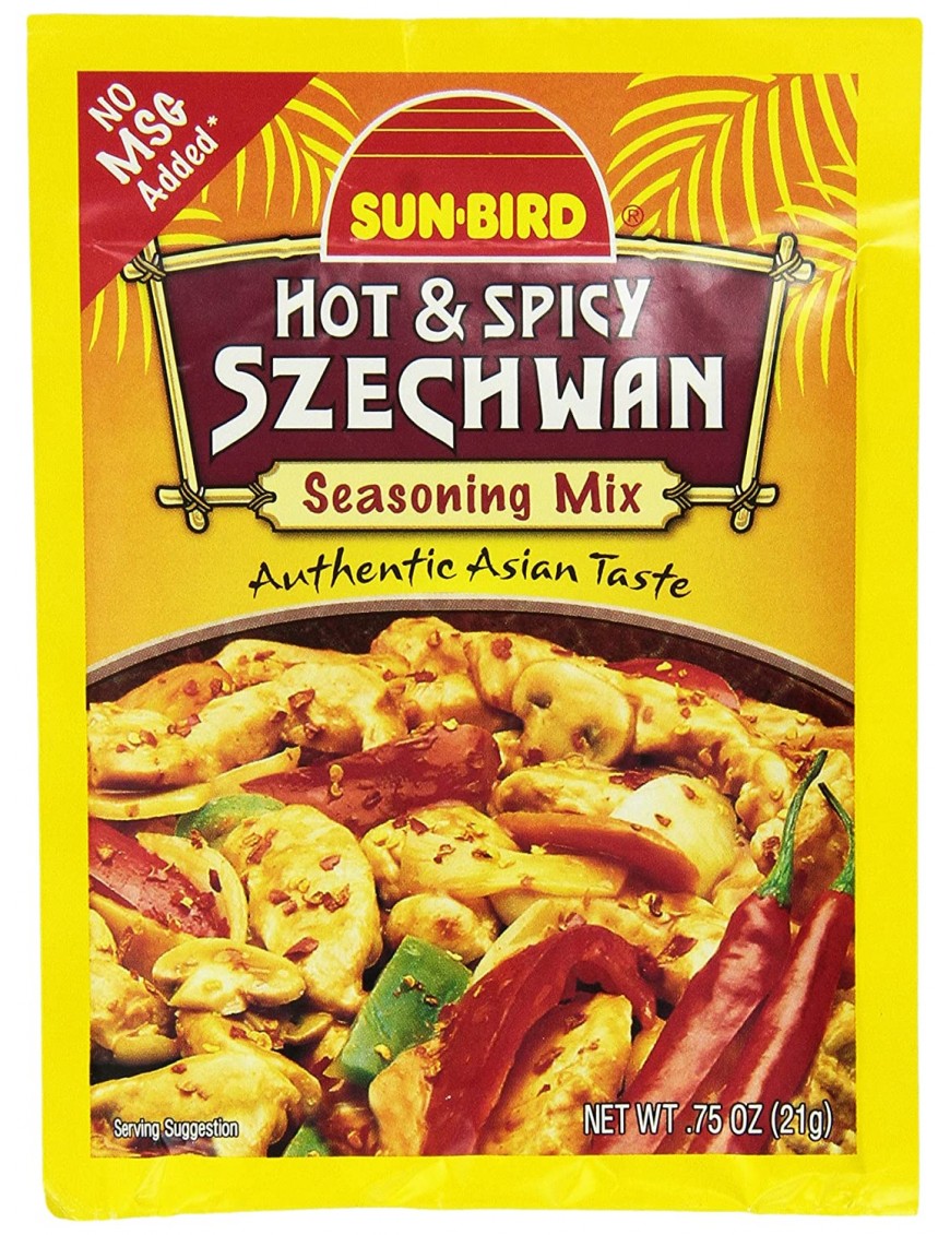 Sunbird Hot Spicy Szechwan Seasoning Mix (24x0.75 Oz)