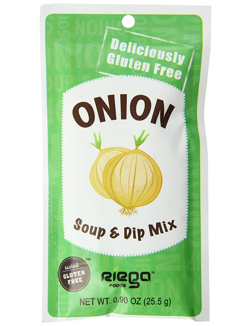 Riega Foods Gluten Free Onion Soup & Dip Mix (8X0.9 OZ)