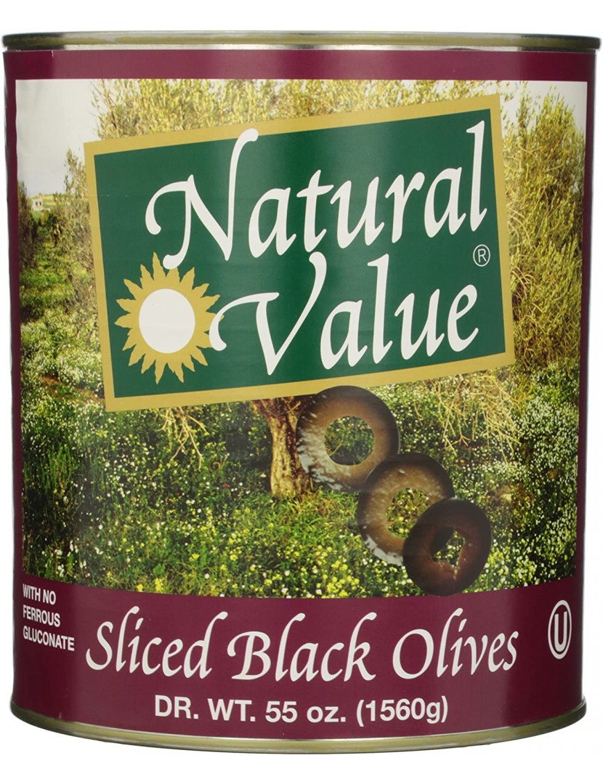 Natural Value Black Sliced Olv/No Fg (6x108OZ )