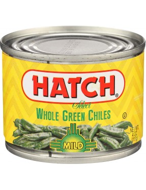 Hatch Mild Whole Green Chiles (12x4Oz)