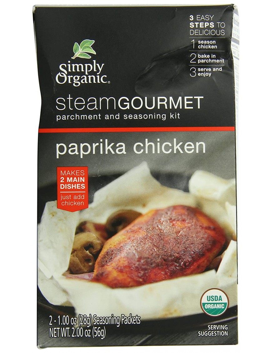 Simply Organic Paprika Chicken (6x2 OZ)