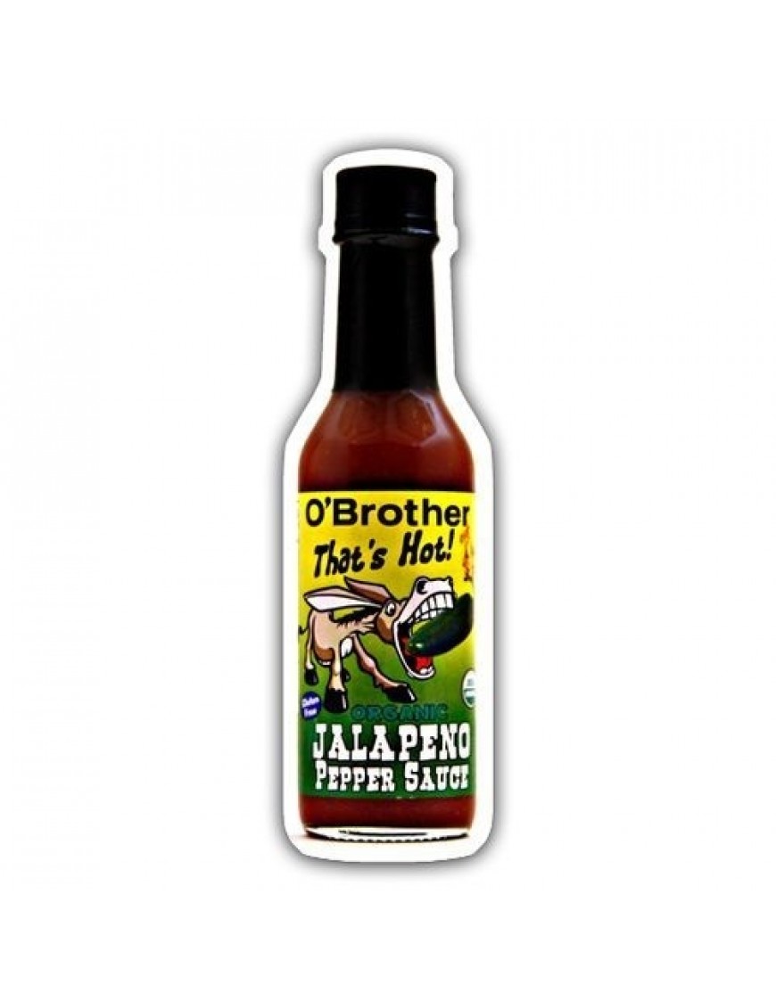 O`Brothers Hot Sauce Jalapeno Pepper Sauce (12X5 OZ)